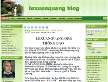 Tablet Screenshot of lexuanquang.org